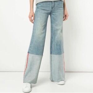 NWT P.E Nation Melbourne Wide Leg Jeans Size 26